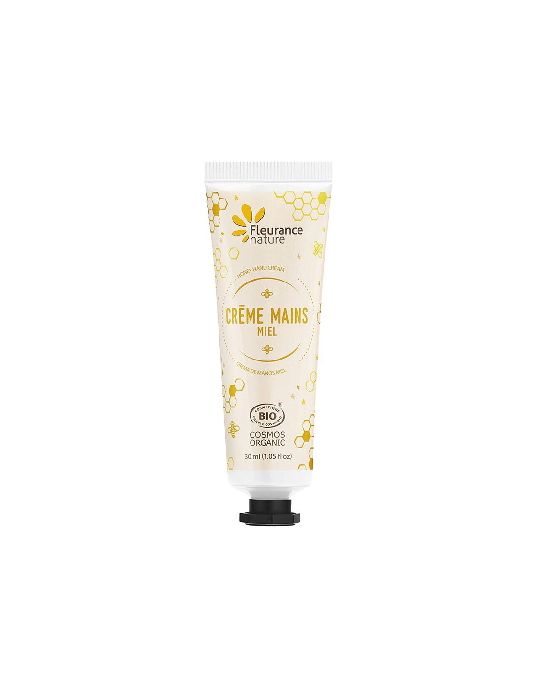 Crema de maini cu miere, unt de shea si aloe vera, 30 ml Fleurance Nature