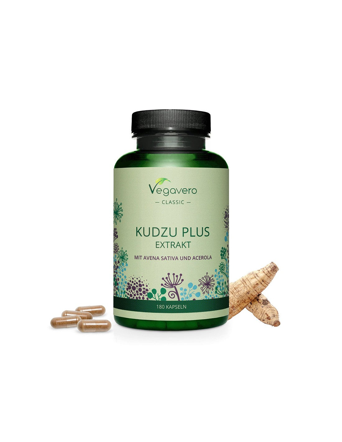 Kudzu Plus Extrakt - Кудзу плюс Овес и Ацерола, 180 капсули