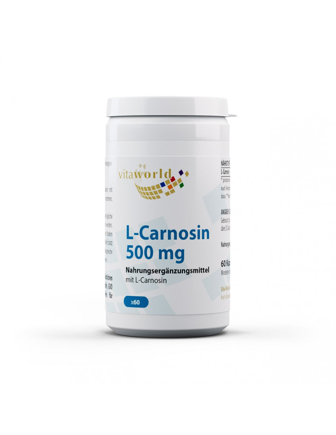 L-Carnosine / L-Карнозин 500 mg, 60 капсули