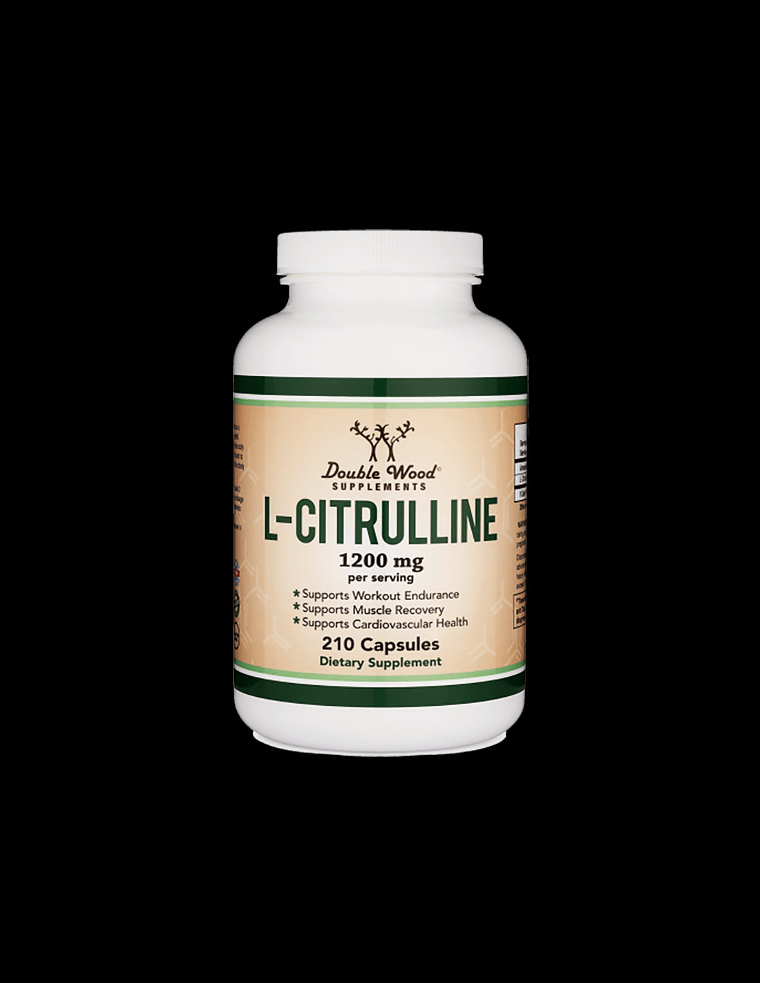 L-citrulline/ Л-цитрулин, 210 капсули Double Wood