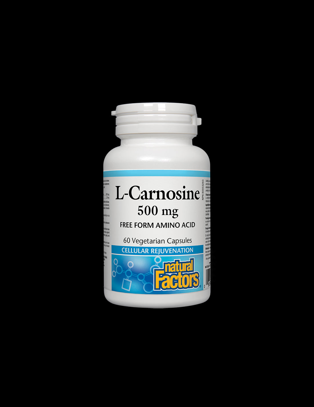 L-Carnosine/ Л-Карнозин 500 mg х 60 капсули Natural Factors