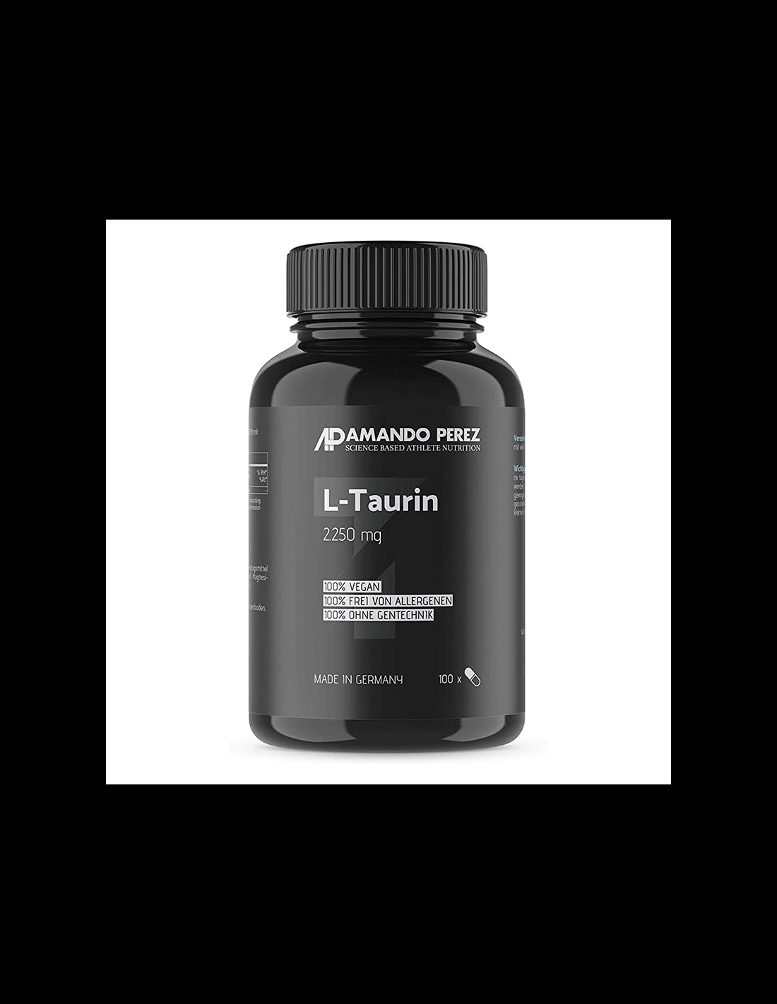 L-Taurin / L-taurine, 100 κάψουλες