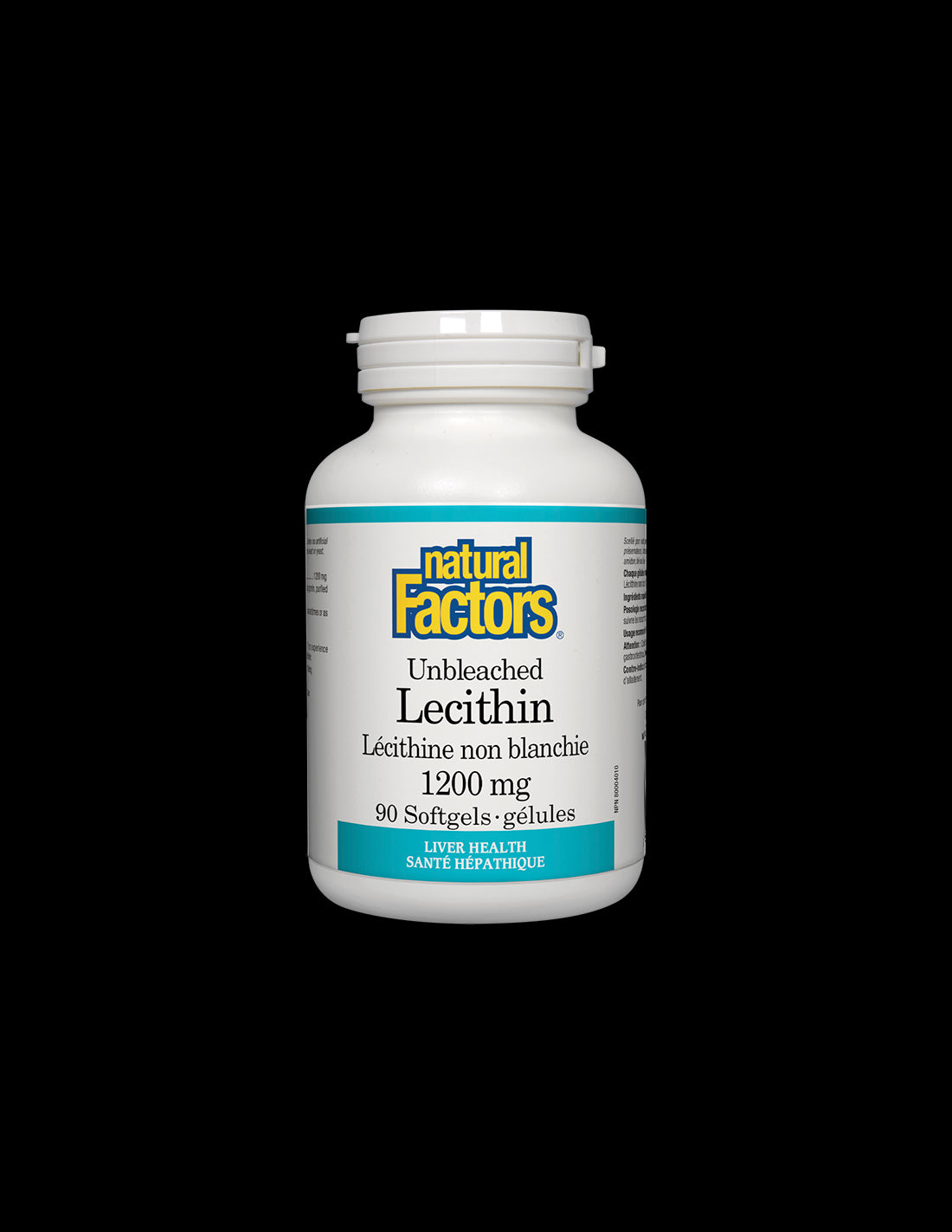 Unbleached Lecithin 1200 mg - 90 Гел капсули