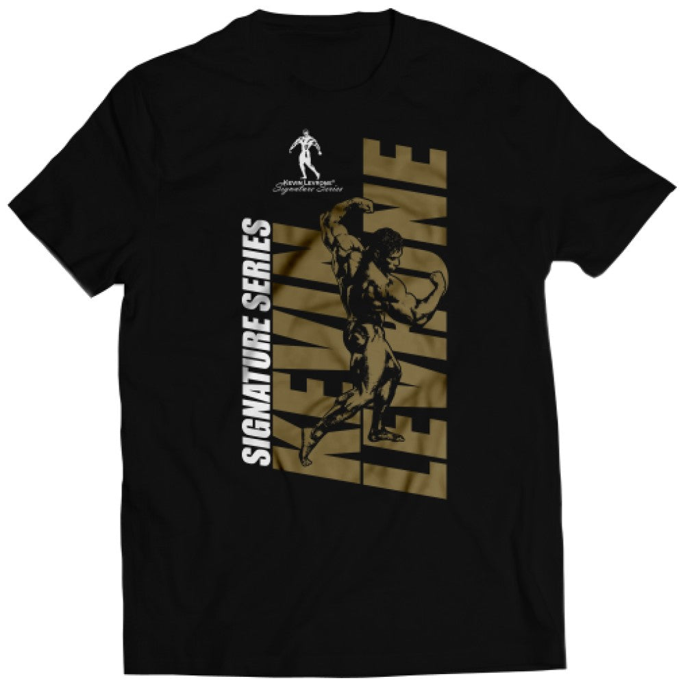 Kevin Levrone T-Shirt | Black-Gold