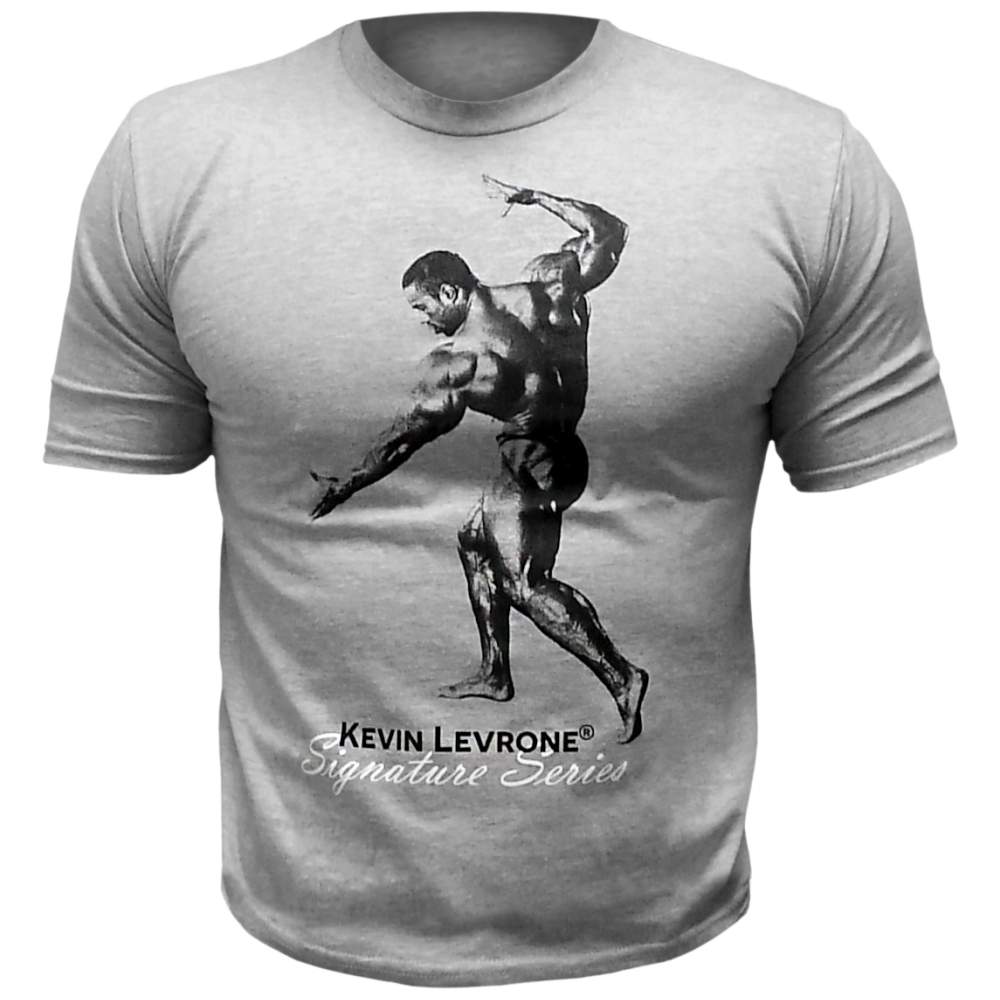 T-Shirt Kevine Levrone / Ανοιχτό Γκρι