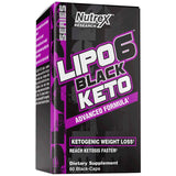 Lipo 6 Black / Keto - 60 κάψουλες