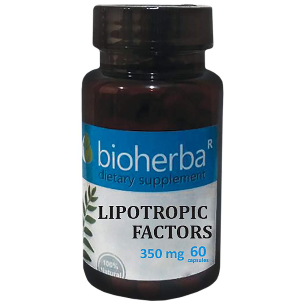 Lipotropic Factors 350 mg - 60 капсули