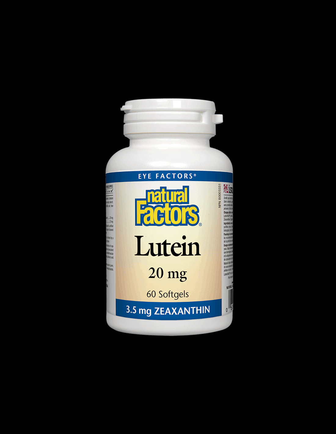 Lutein / Лутеин 20 mg х 60 капсули Natural Factors