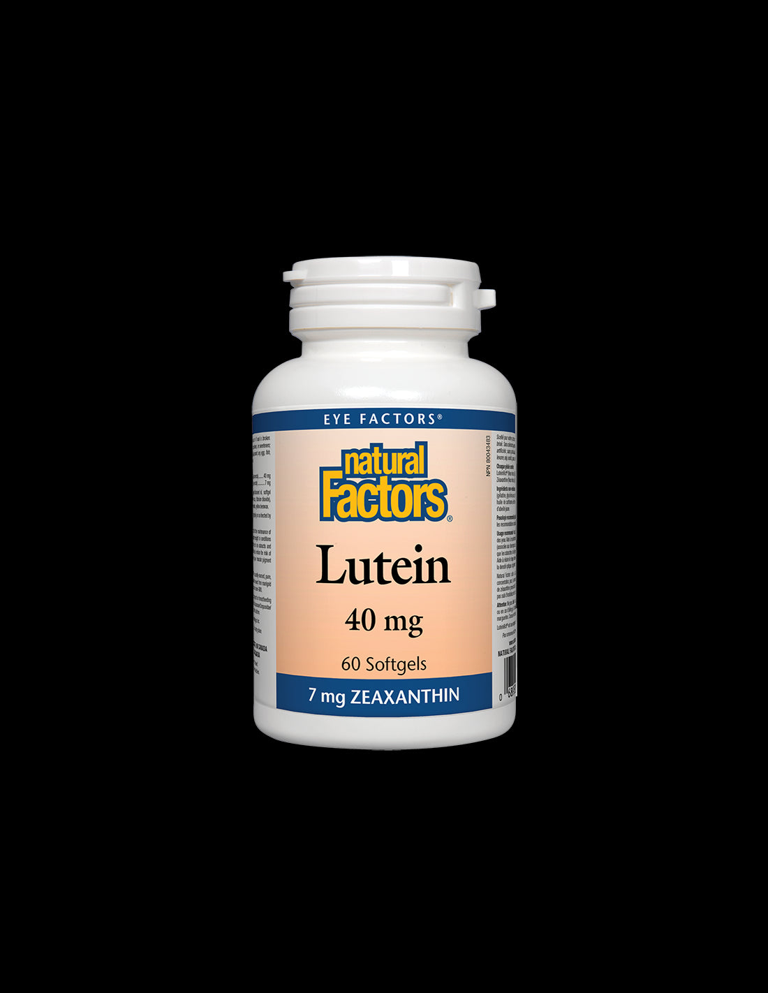 Lutein/ Лутеин 40 mg + Зеаксантин х 60 софтгел капсули Natural Factors