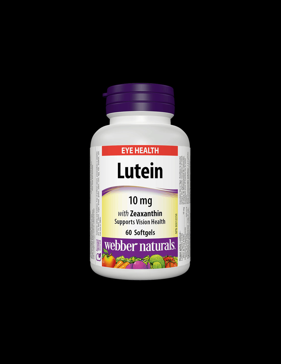 Lutein with Zeaxanthin / Лутеин и зеаксантин 10 mg, 60 софтгел капсули