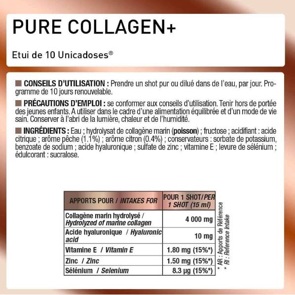 Pure Collagen+ Shots - 10 x 15 мл