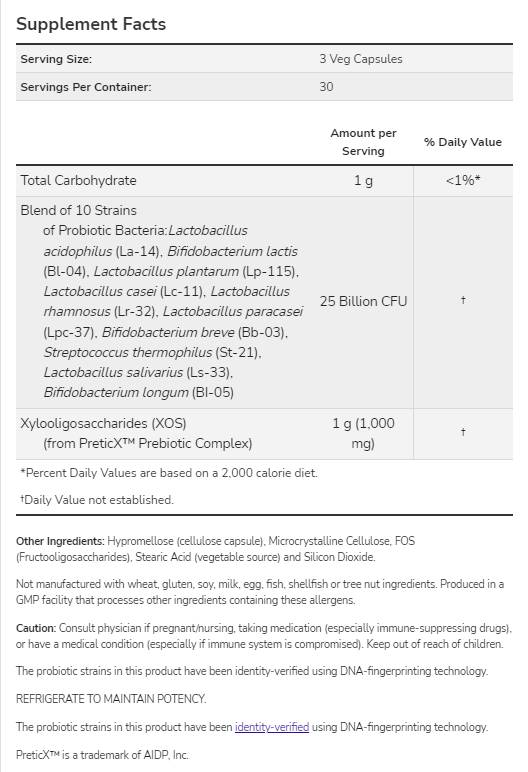 Probiotic-10™ &amp; Bifido Boost™ - 90 κάψουλες