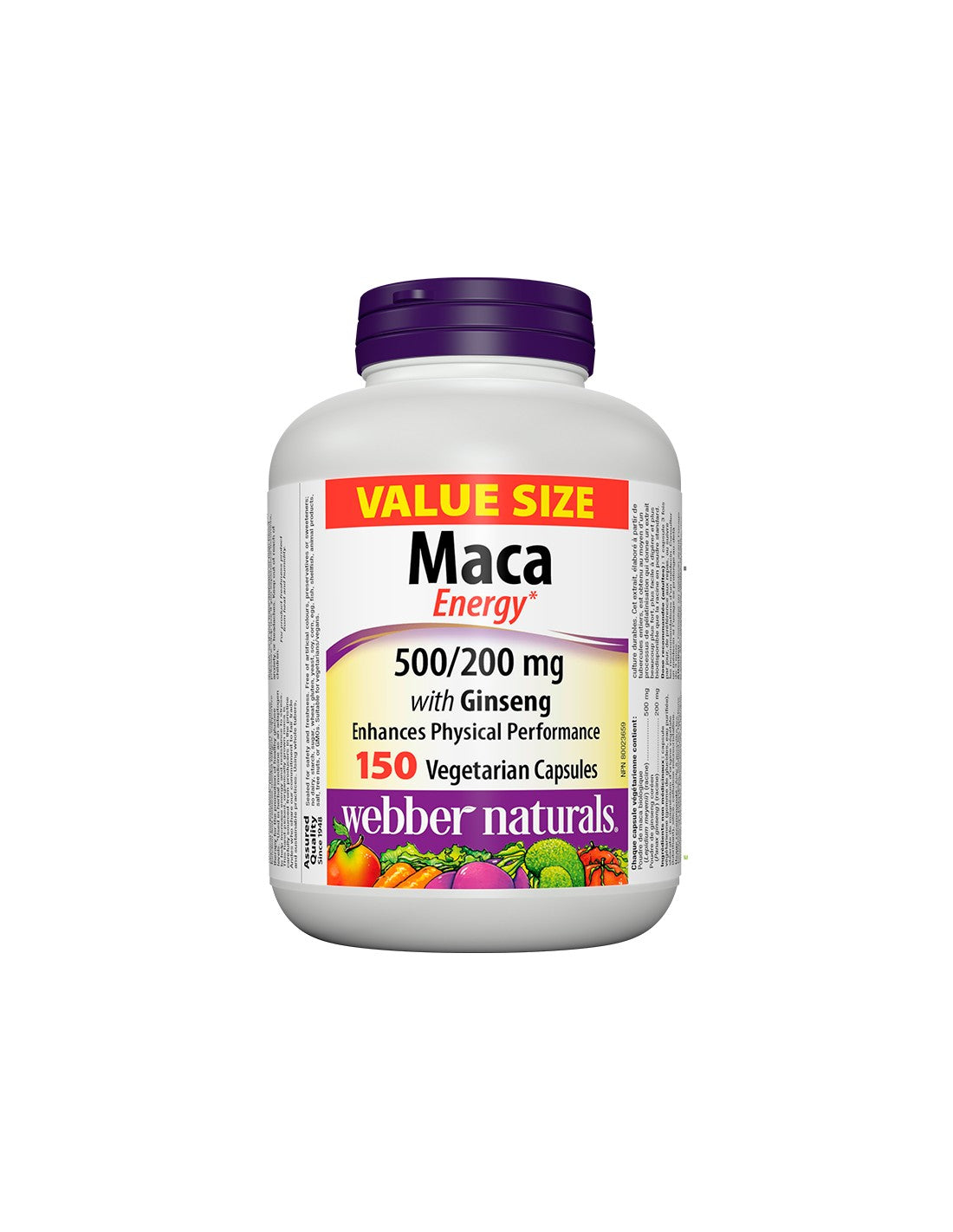 Maca Energy with Ginseng - Мака и Корейски женшен, 150 капсули