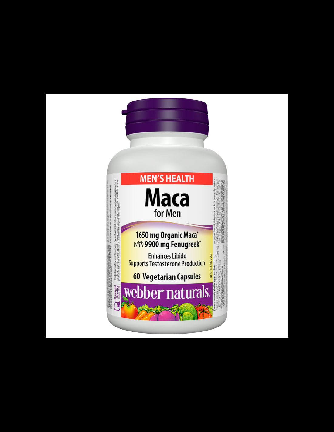 Maca for Men x 60 κάψουλες Webber Naturals