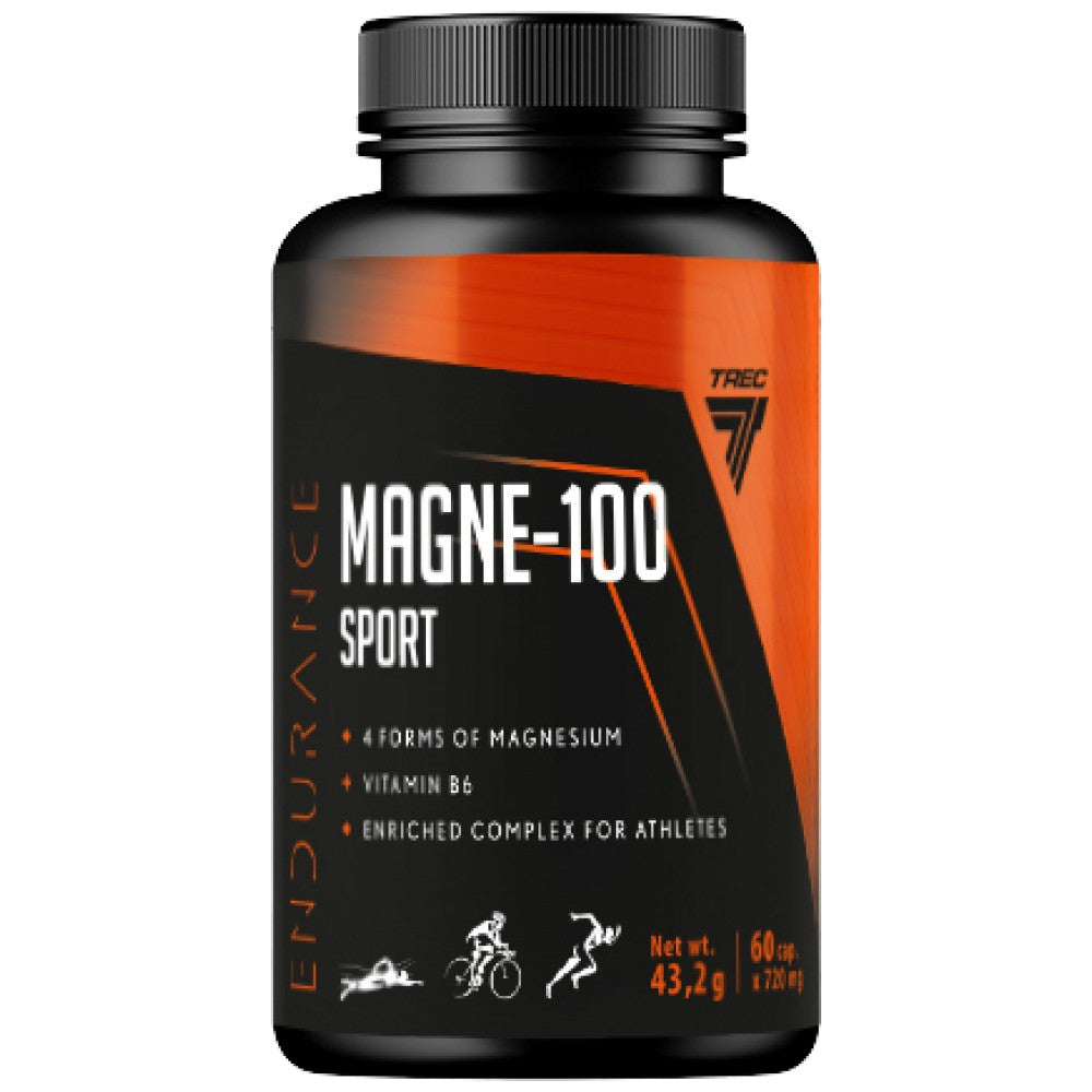 Magne 100 Sport Endurance | Enriched Magnesium Complex - 60 капсули