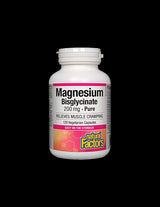 Magnesium Bisglycinate Pure/ Магнезий (бисглицинат) 200 mg х 120 капсули Natural Factors - Feel You