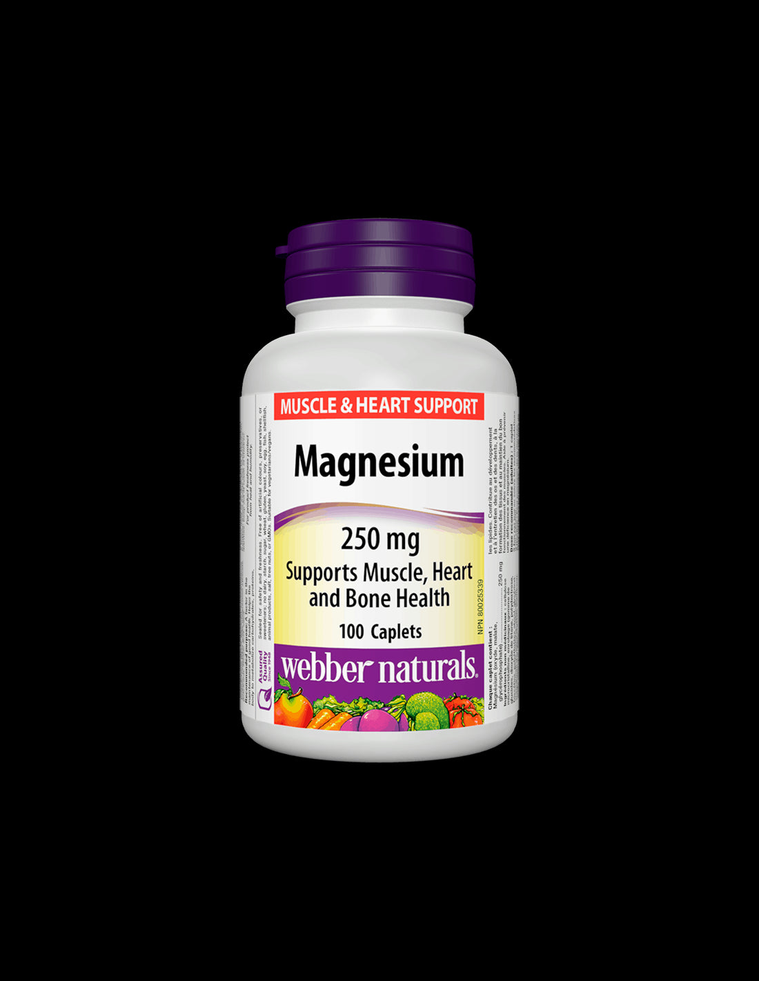 Magneziu 250 mg x 100 capsule Webber Naturals