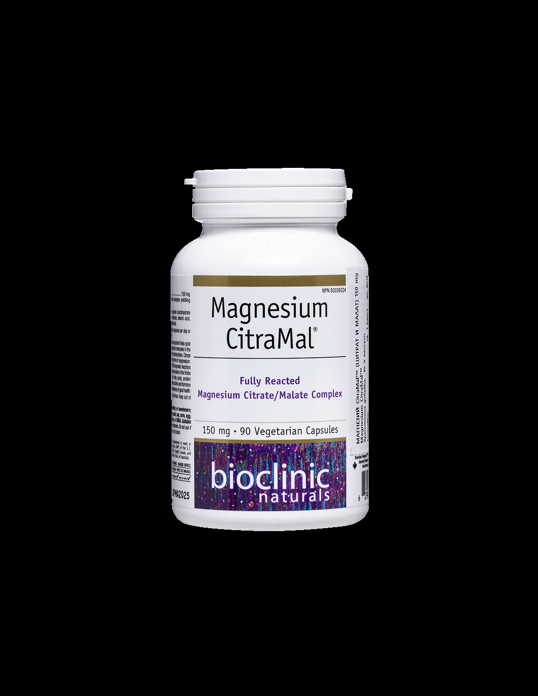 Magnesium CitraMal™/ Magnesium (κιτρικό και μηλικό) 150 mg x 90 κάψουλες Φυσικοί Παράγοντες