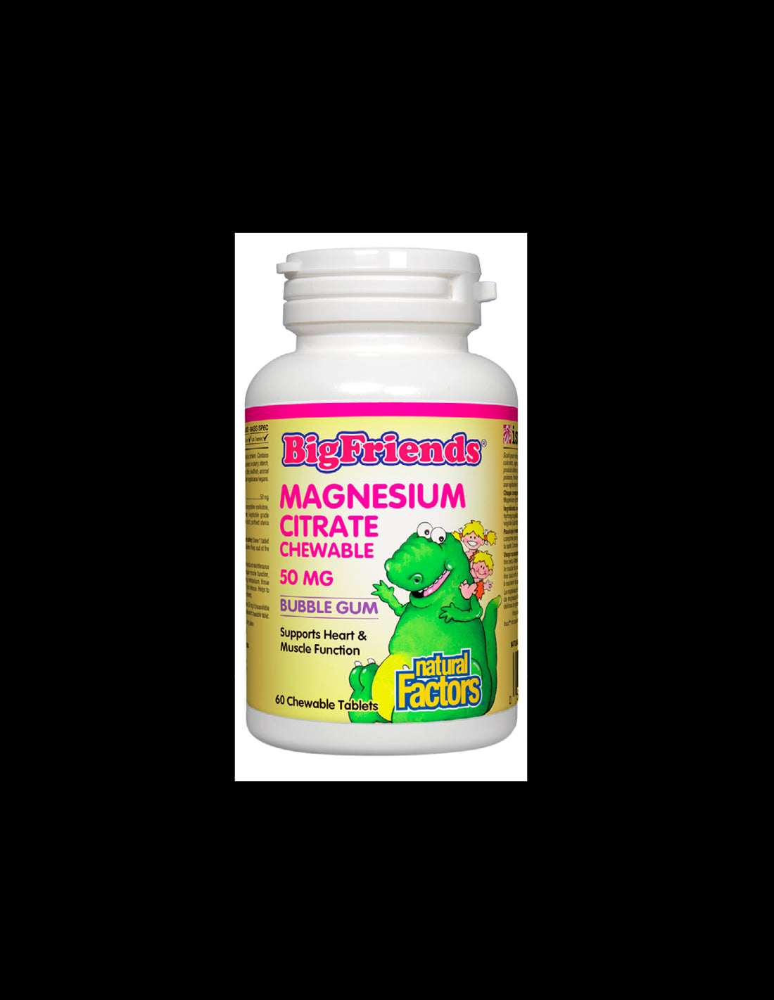 Magnesium Citrate Big Friends 50 mg - 60 μασώμενα δισκία