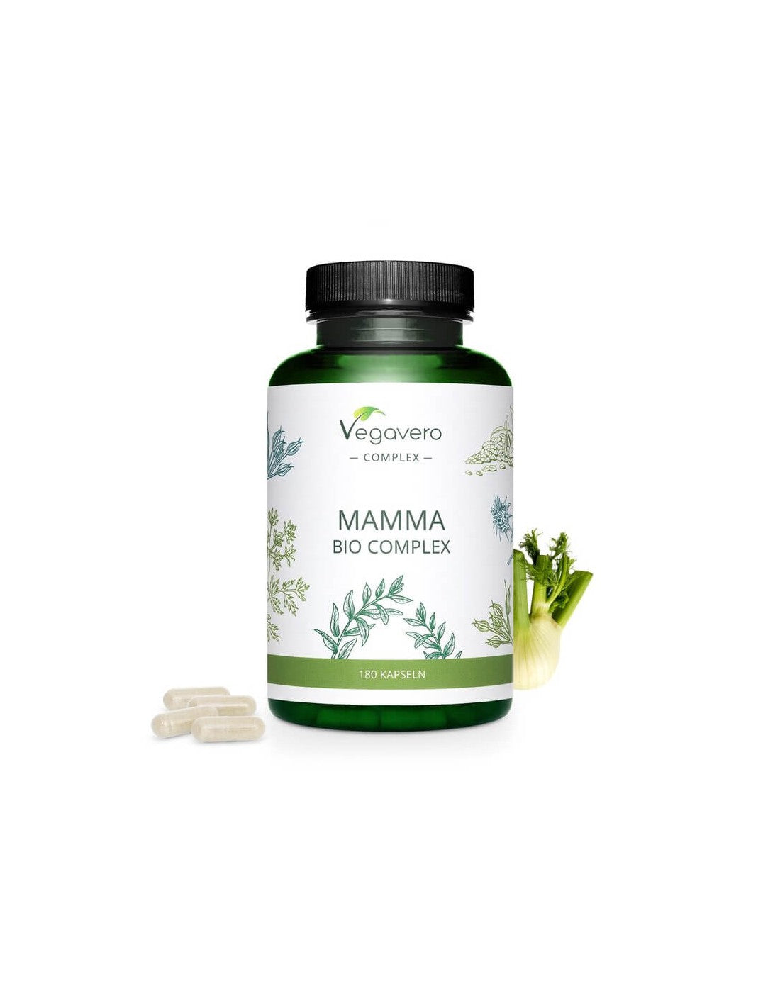 Mamma Bio Complex/ Био Комплекс Мама, 180 капсули, 100% Vegan Vegavero