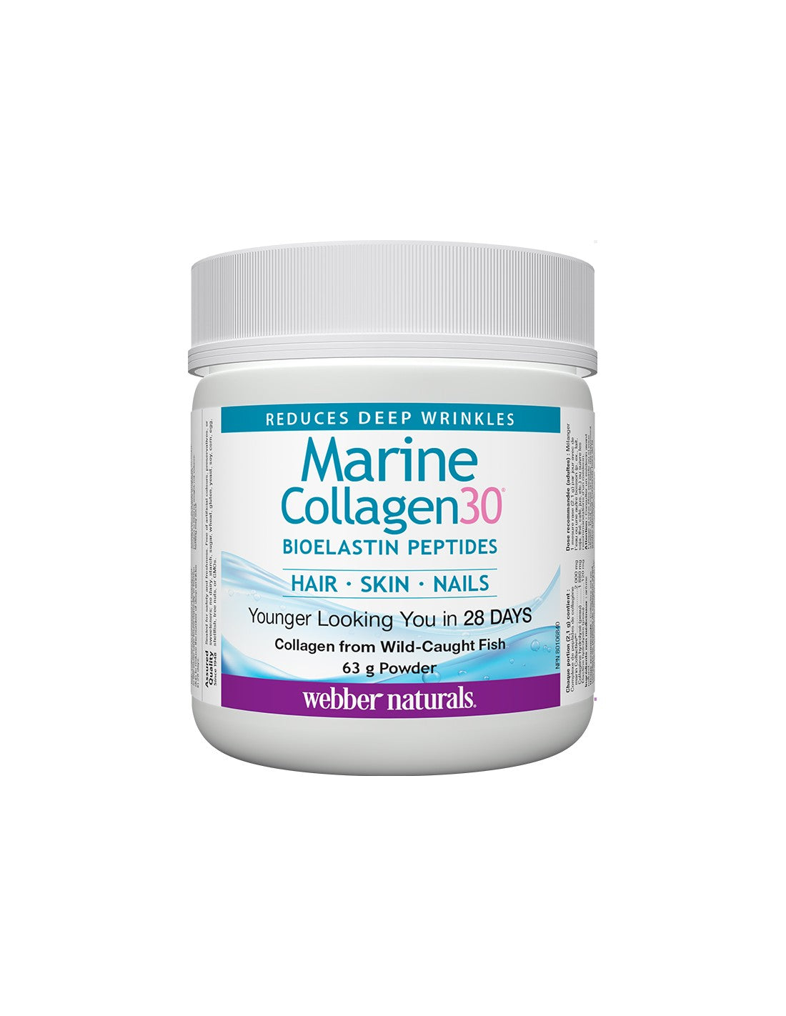 Marine Collagen30® Bioelastin peptides - Морски колаген с био еластинови пептиди, 63 g прах