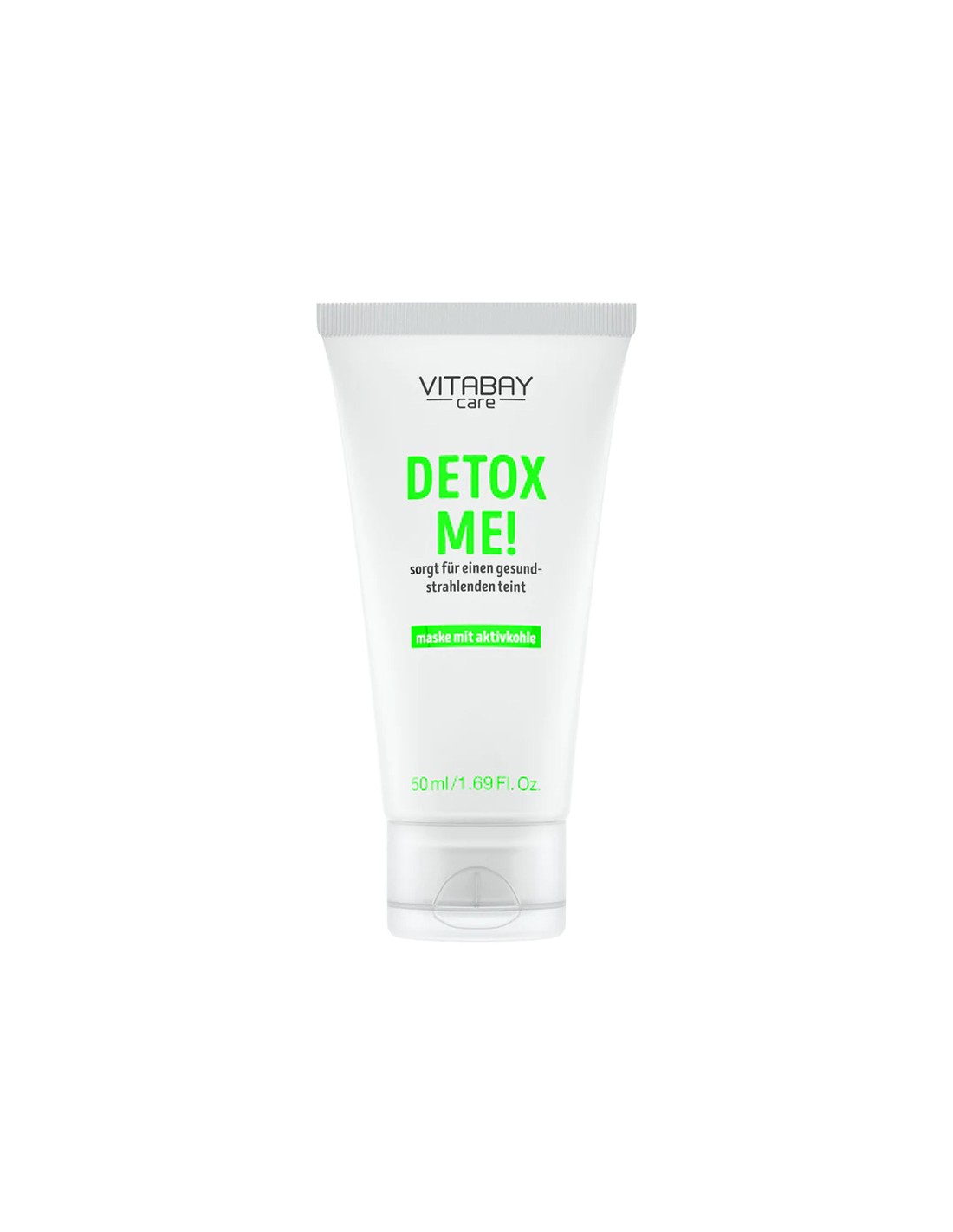 Μάσκα προσώπου με ενεργό άνθρακα Detox Me, 50 ml