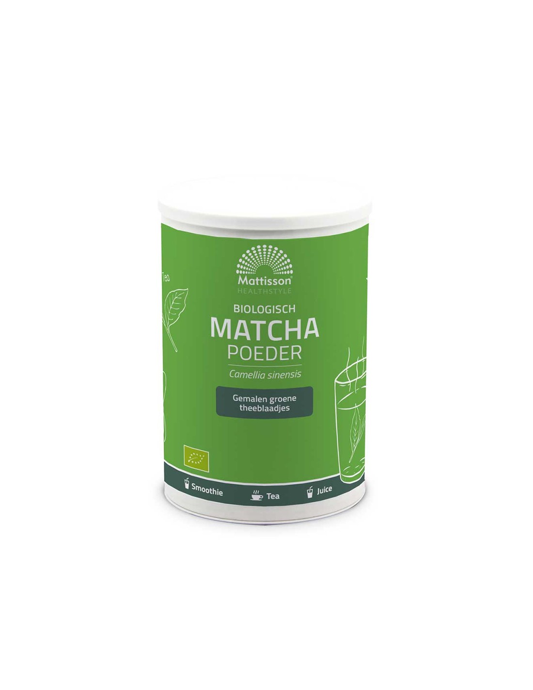 Pudră de matcha bio, 125 g