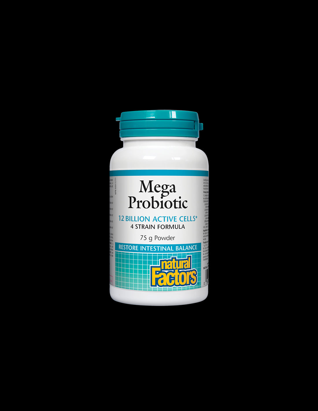 Mega Probiotic 12 Billion Active Probiotics - Powder - 75 грама