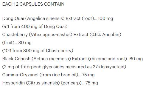 Meno Sense 410 mg - 90 capsule