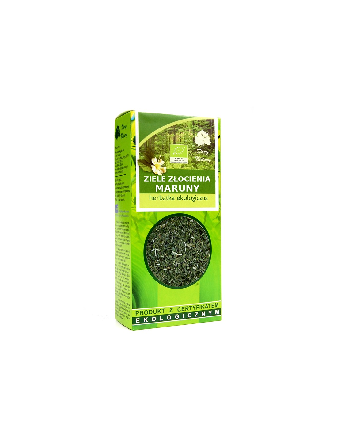 Migrenă - Gorge de Maiden (iarbă întreagă) Eco x 50 g Dary Natury