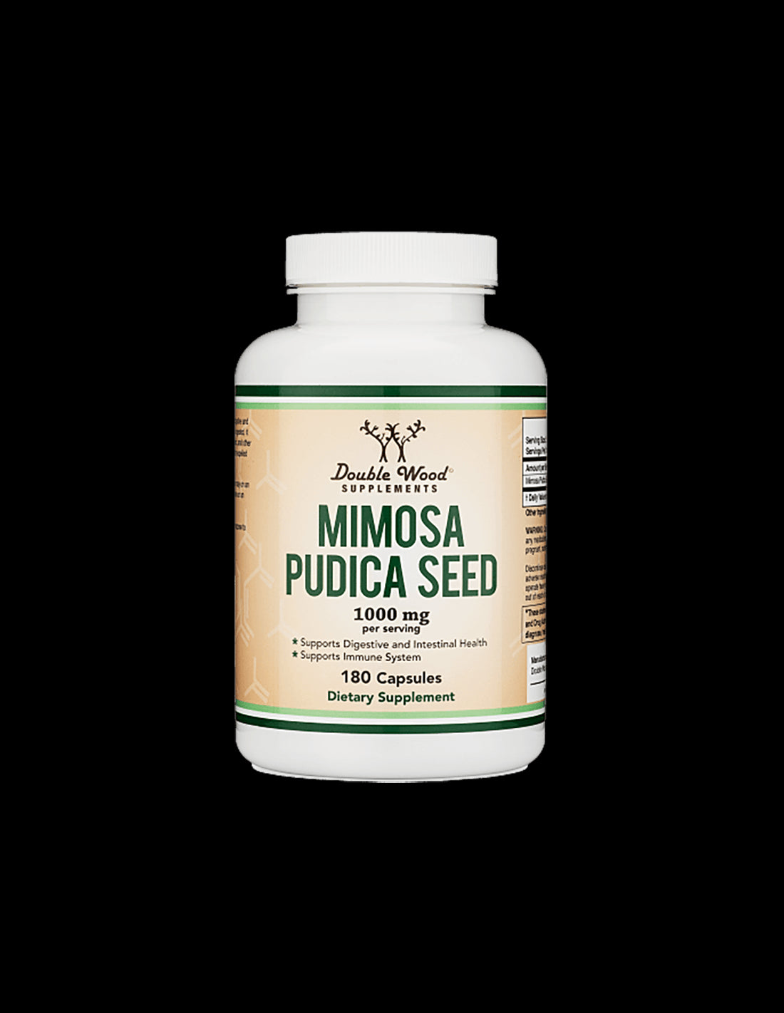 Mimosa pudica/ Мимоза пудика (семена), 180 капсули Double Wood