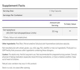 Serrapeptase 60.000 SPU [60 capsule, 60 doze]