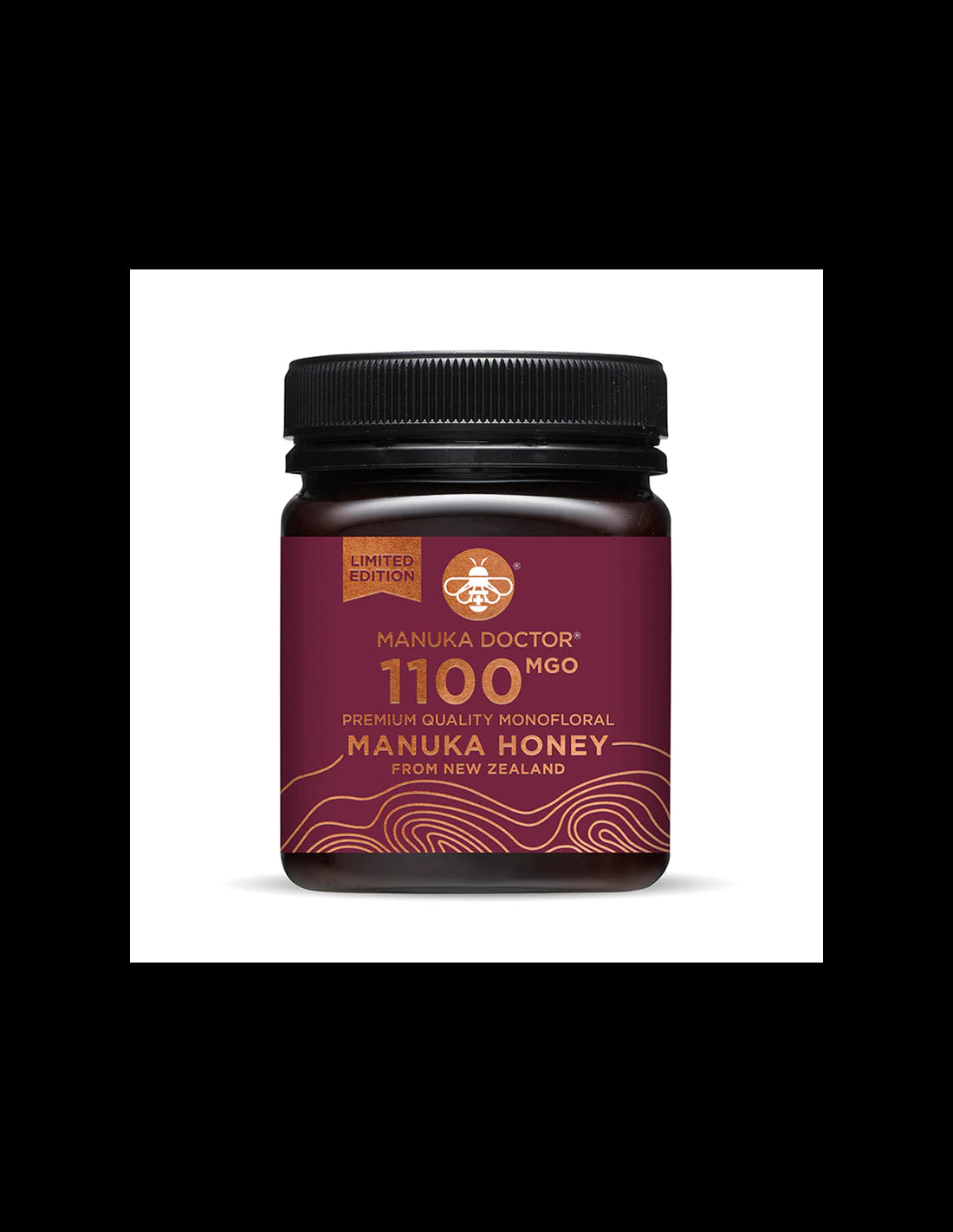 Монофлорен мед от манука 1100 MGO - Manuka Doctor, 250 g