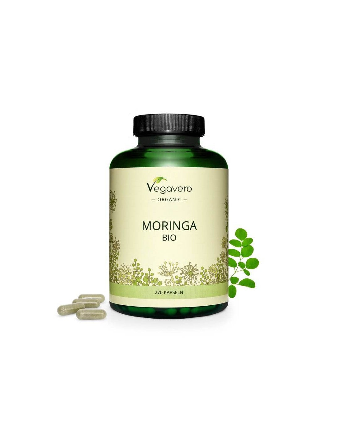 Moringa Bio/ Био Моринга, 270 капсули, 100% Vegan Vegavero