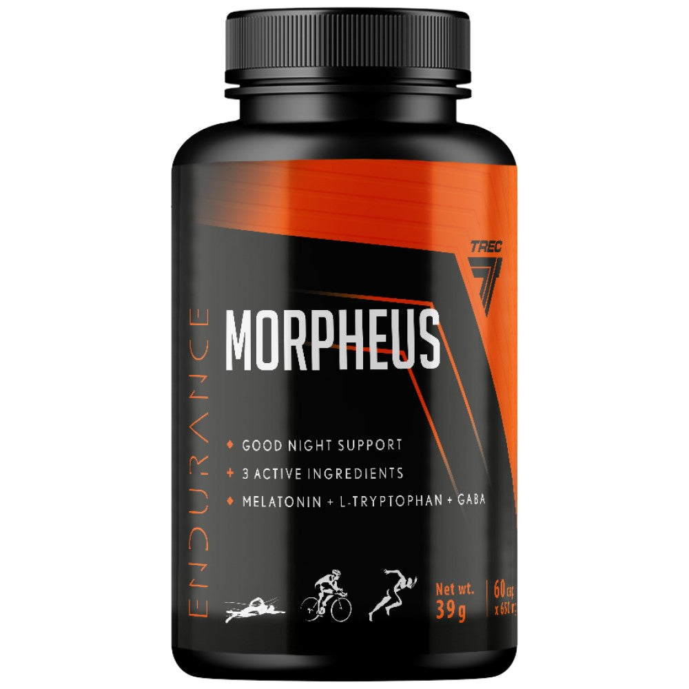 Morpheus Endurance | Good Night Support with Melatonin, L-Tryptophan & Gaba - 60 Таблетки