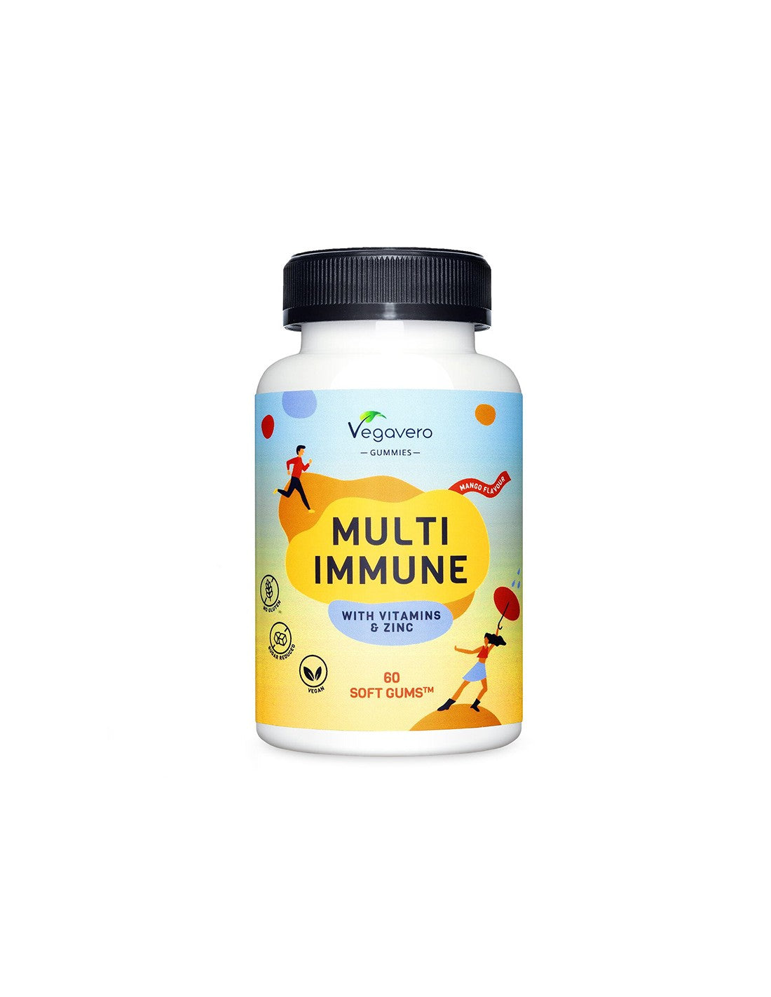 MultiImmune Gummy Vitamins + Zinc, 60 ταμπλέτες gel