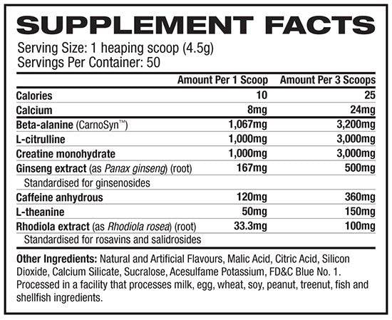 Neurocore Pro Series Pre-Workout - 215 грама