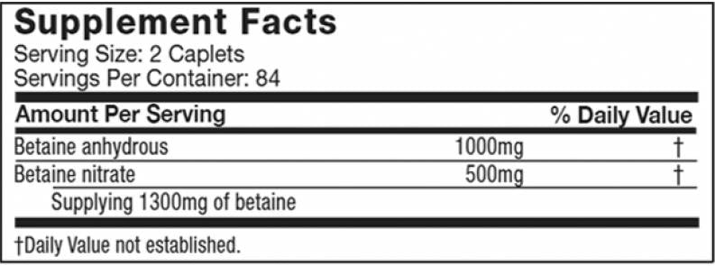 Platinum Betaine 168 капсули