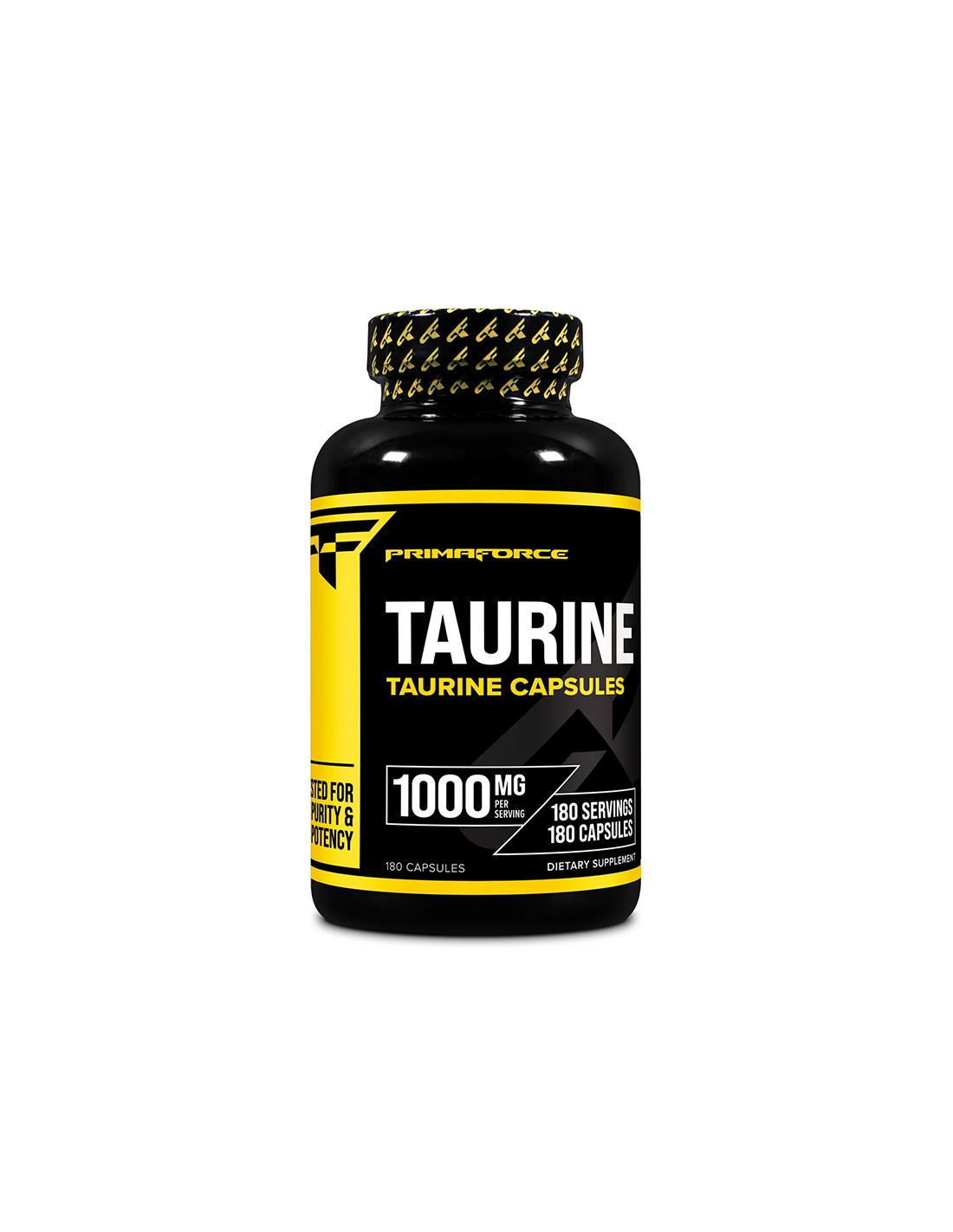 Funcția musculară și rezistența - Taurină, 1000 mg x 180 capsule