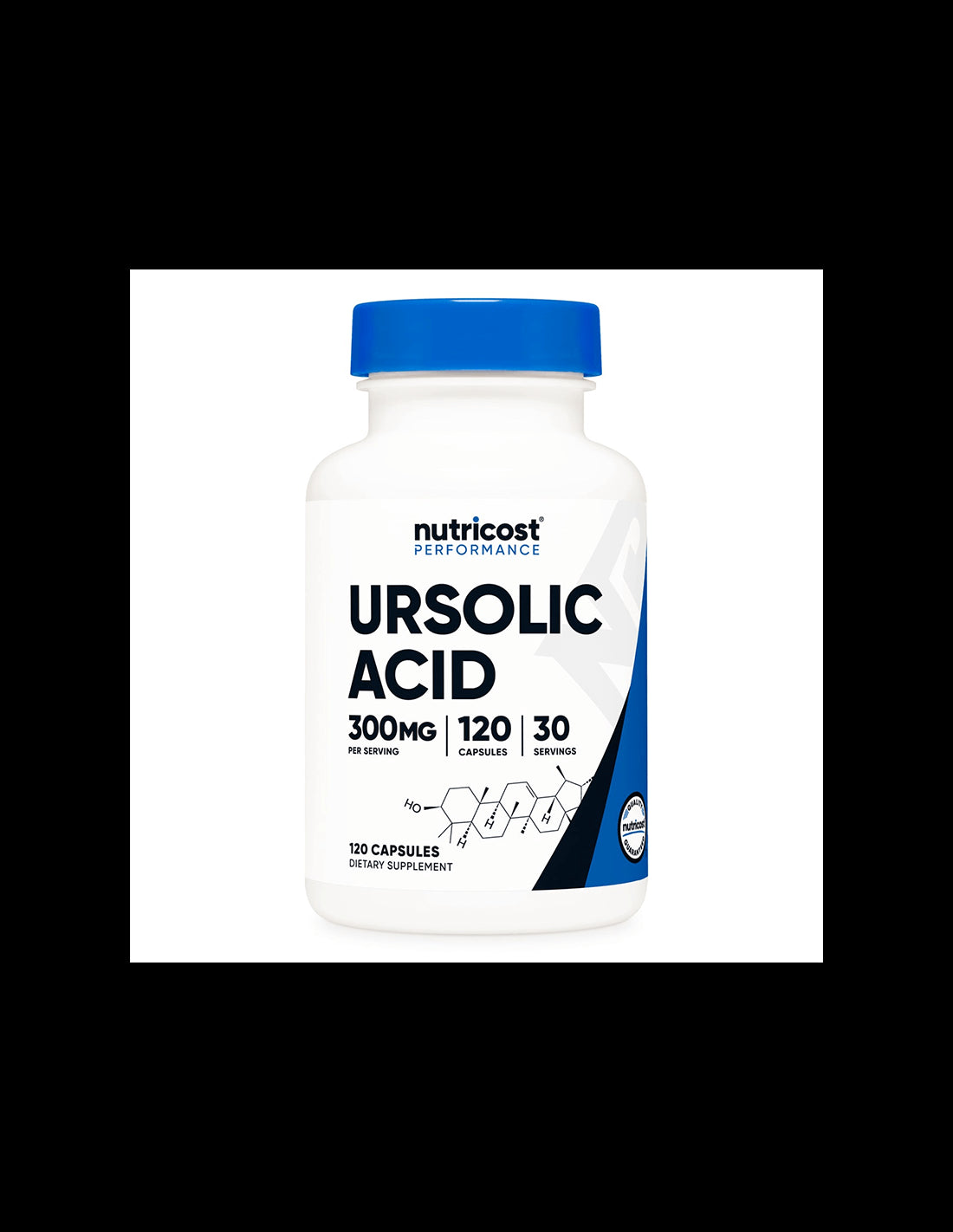 Μυϊκή λειτουργία - Ursolic acid (Ursolic Acid), 120 κάψουλες Nutricost