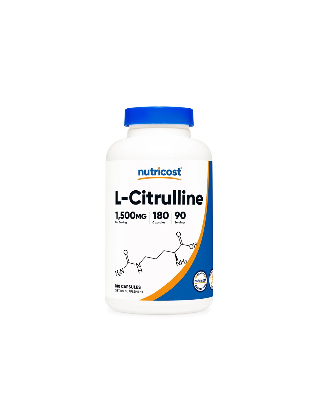 Forța musculară și sănătatea inimii - L-Citrulină, 750 mg x 180 capsule