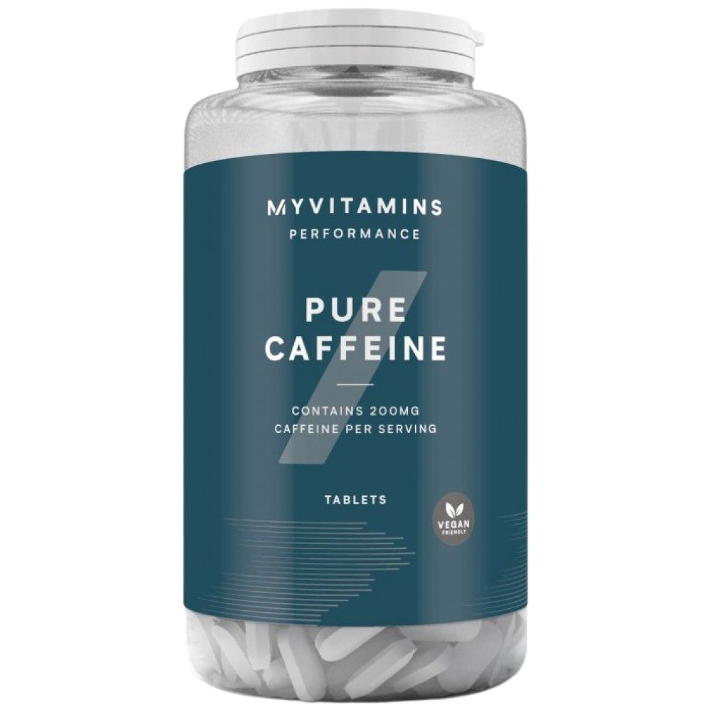 Pure Caffeine 200 mg - 200 Таблетки