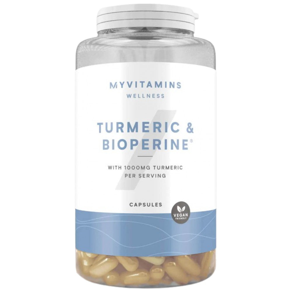 Turmeric &amp; Bioperine - 60 κάψουλες