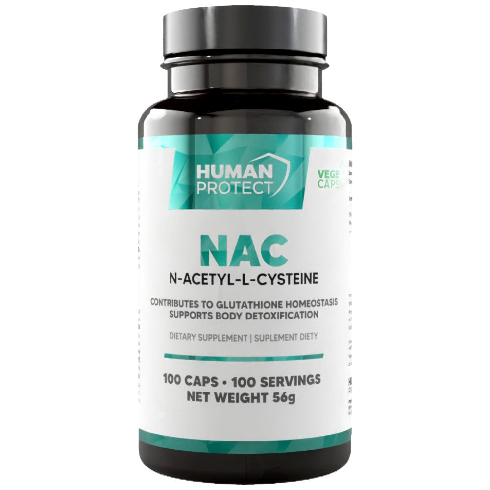 NAC 200 mg | N-Acetyl Cysteine 100 капсули