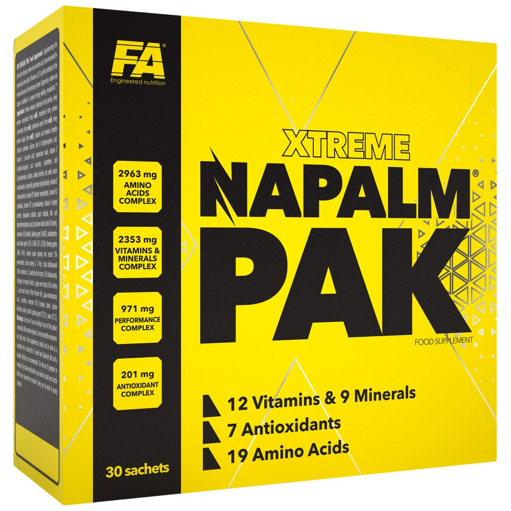 Xtreme Napalm Pak | Complete Vitamins, Minerals and Antioxidant Formula - 30 Пакета