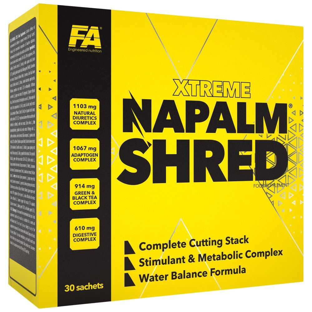 Xtreme Napalm Shred | Complete Cutting Stack - 30 Пакета