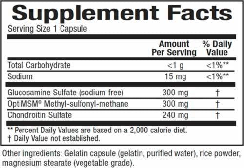 MSM Joint Formula 840 mg 90 capsule