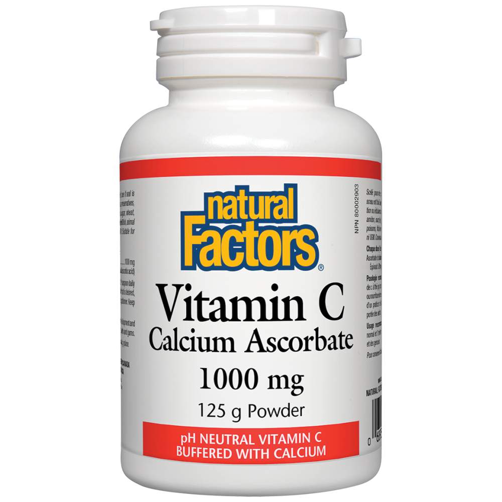 Vitamina C 1000 mg Ascorbat de calciu - 125 grame