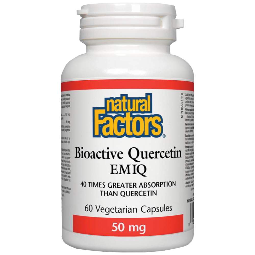 Bioactive Quercetin EMIQ 50 mg - 60 κάψουλες