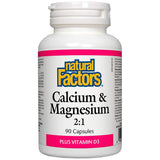 Calciu &amp; Magneziu cu Vitamina D3 376 mg - 90 capsule